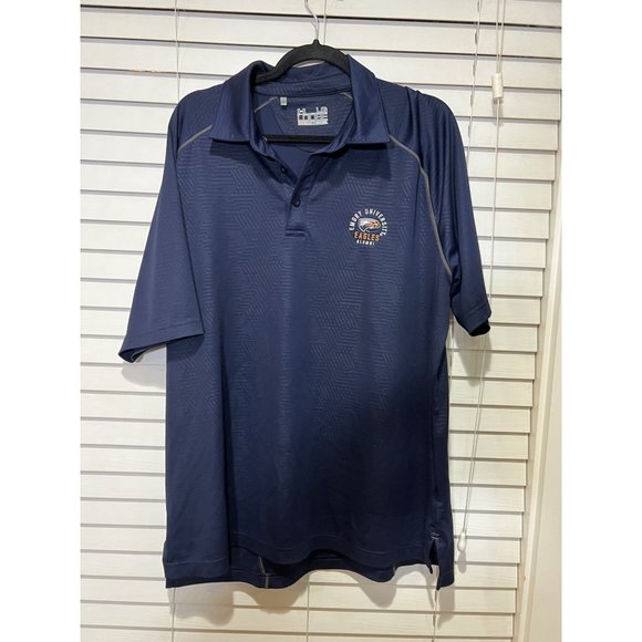 Under Armour Emory University Eagles‎ Polo Shirt - Size L - Picture 1 of 3